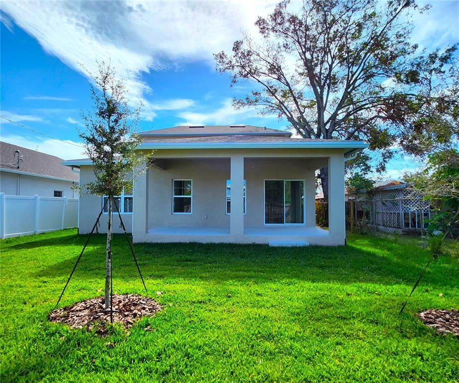 Backyard, Exterior