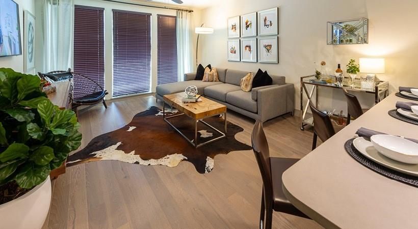 Dining room, Interior, Living room, Wood Texture Flooring