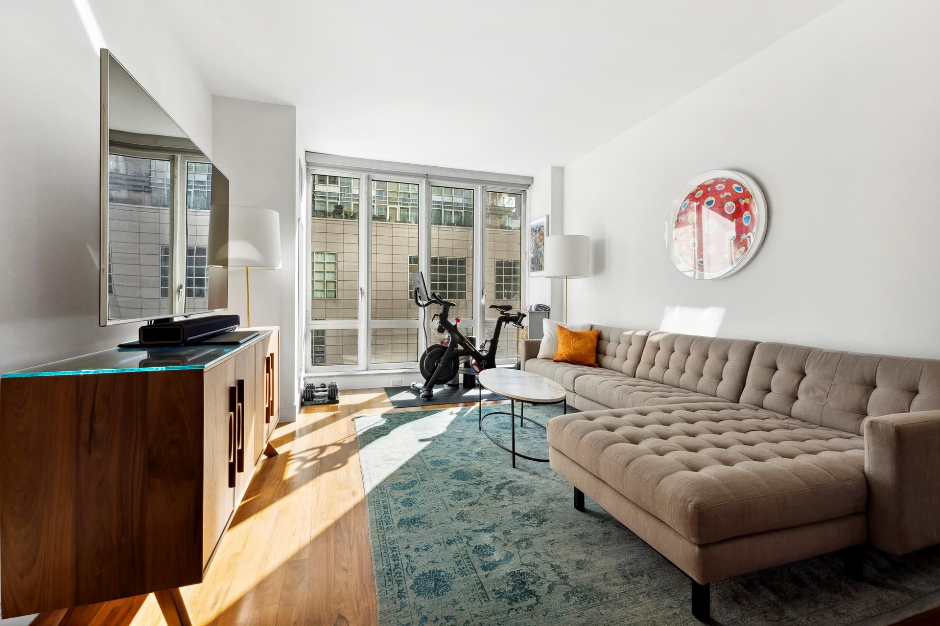 Fitness Equipment, Interior, Living room