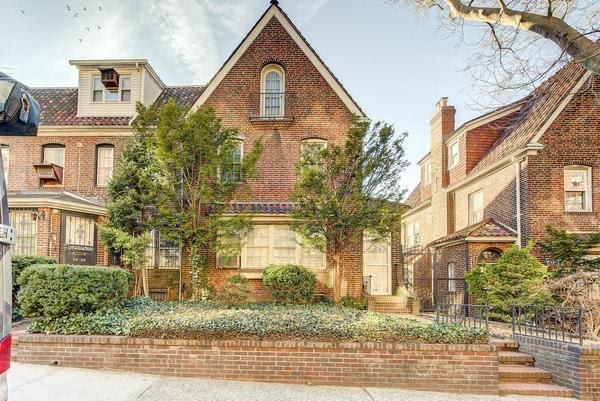 Exterior, Facade, Brick Facade, Tudor Revival