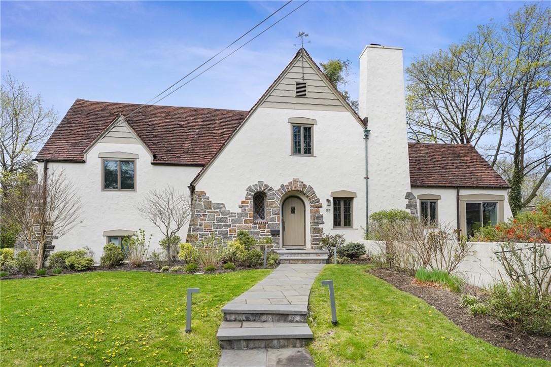 Backyard, Exterior, Facade, Tudor Revival