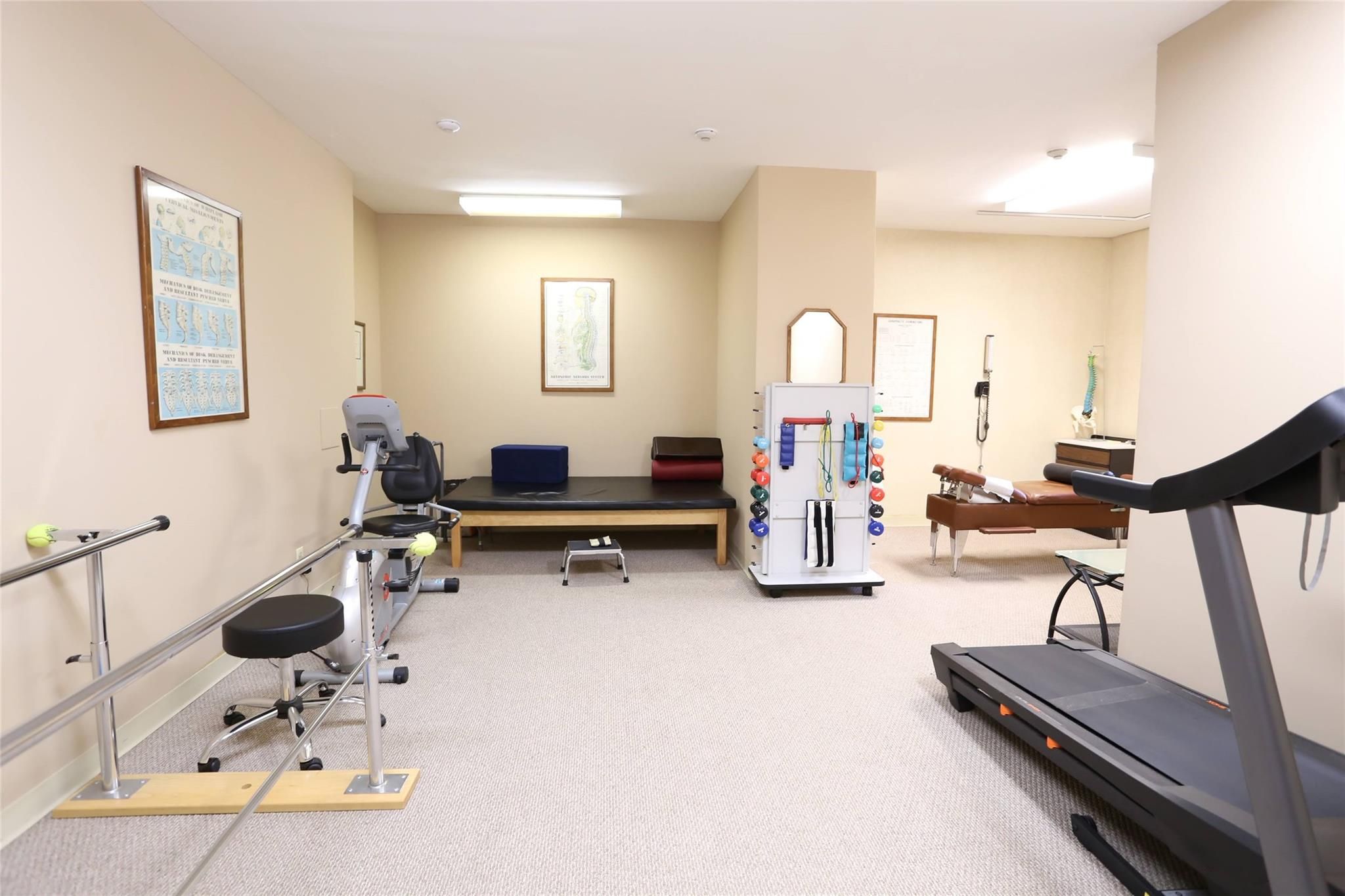 Fitness Equipment, Home Office, Interior