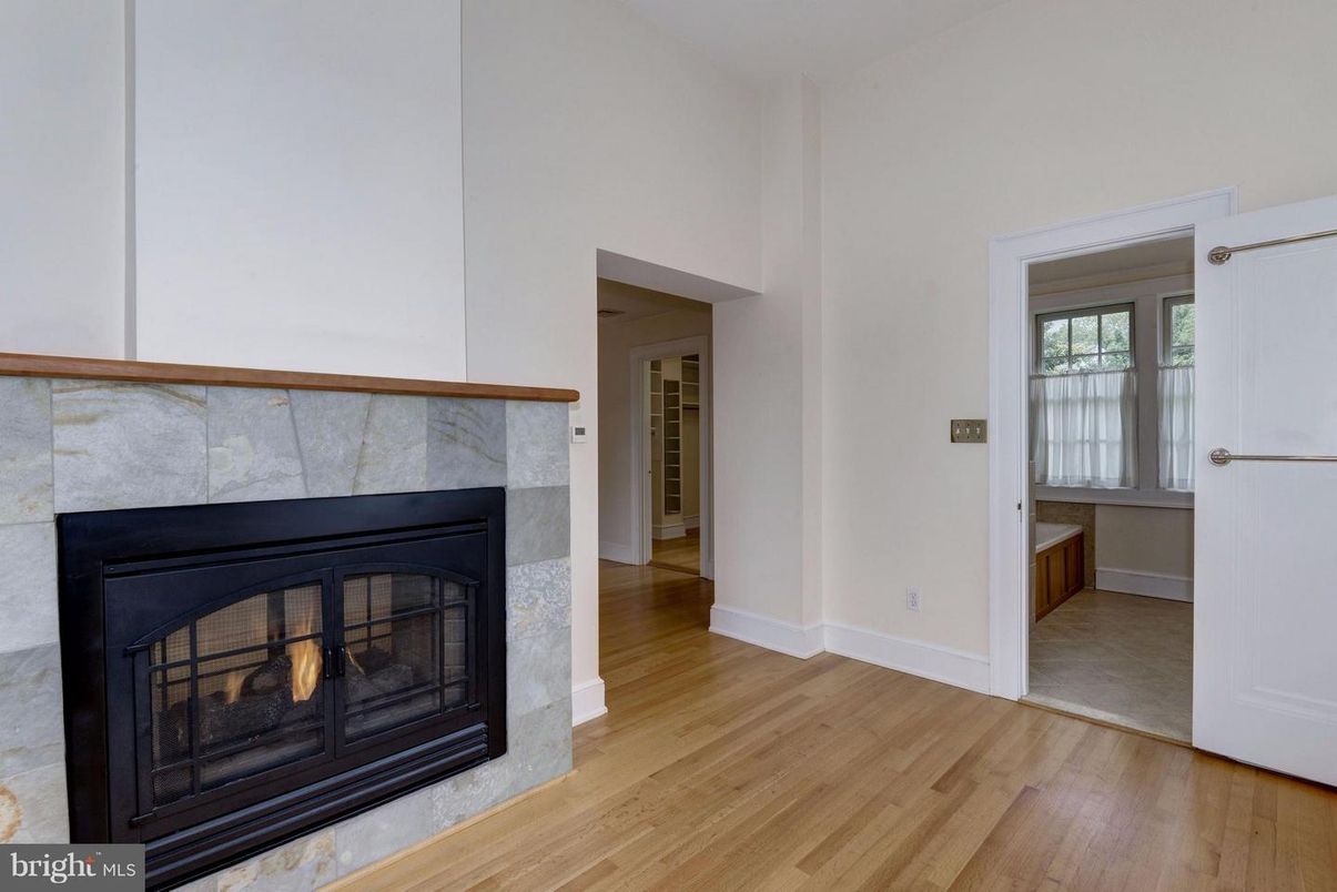 Fireplace, Interior, Wood Texture Flooring