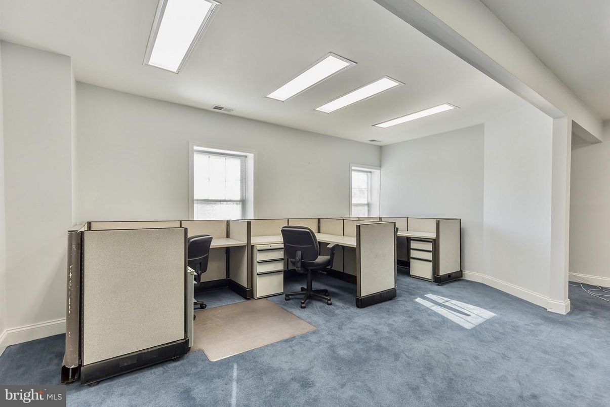 Home Office, Interior, Recessed Lighting