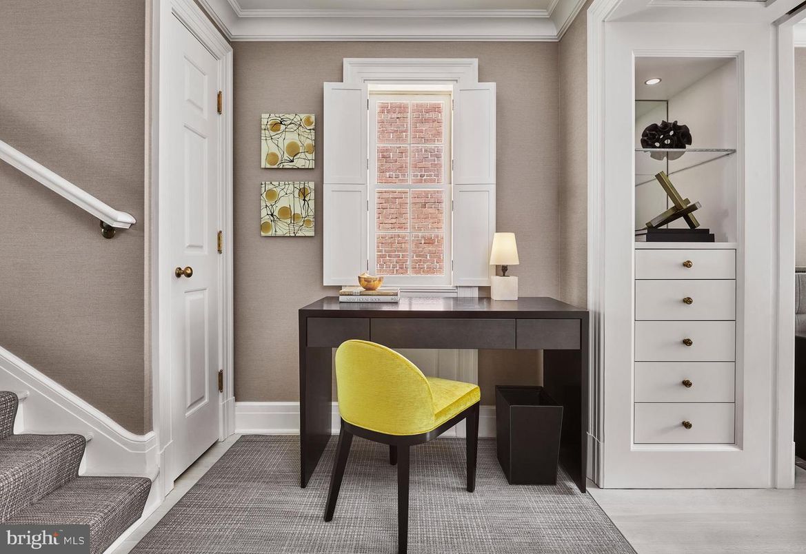 Home Office, Interior, Recessed Lighting