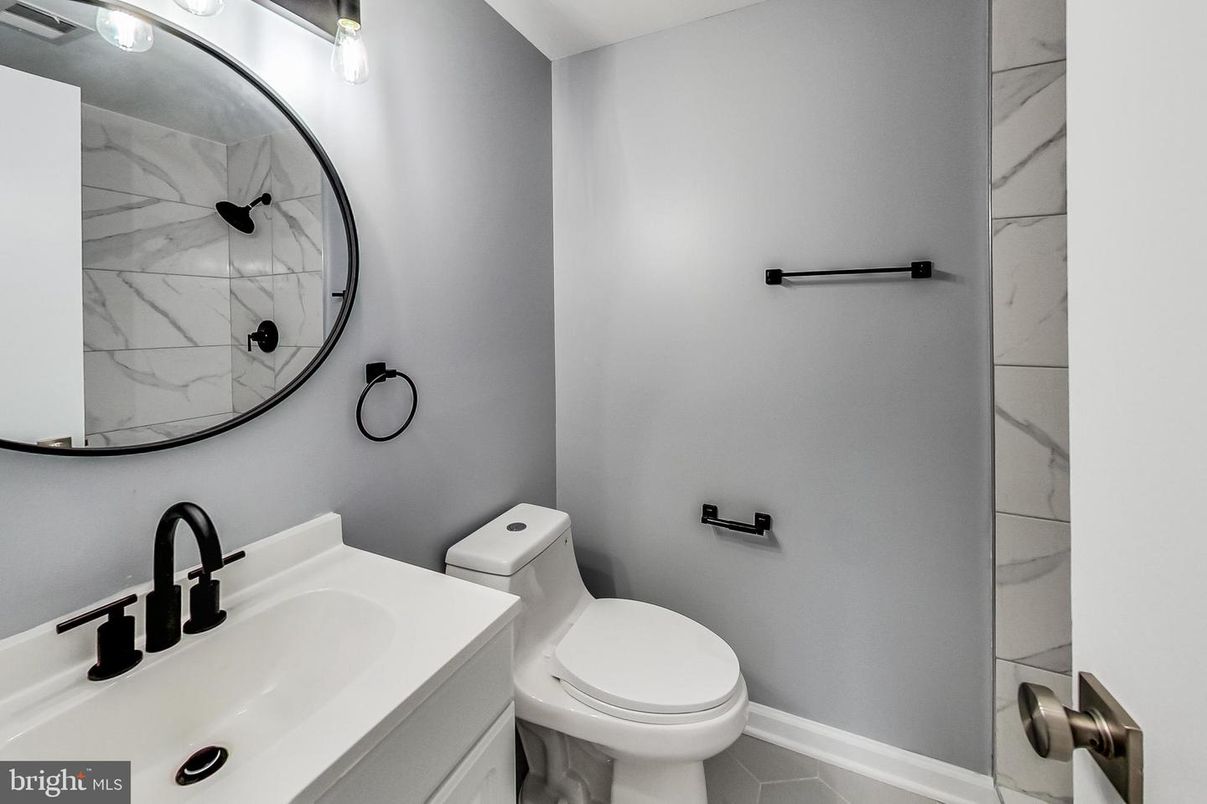 Bathroom, Interior, Marble Walls