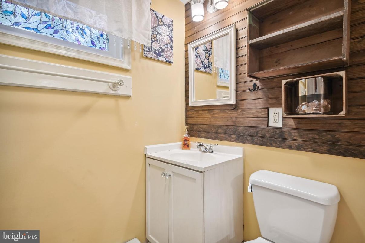 Bathroom, Interior, Wooden Walls
