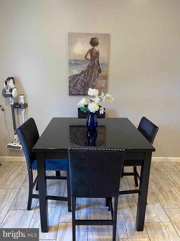 Dining room, Interior, Wood Texture Flooring