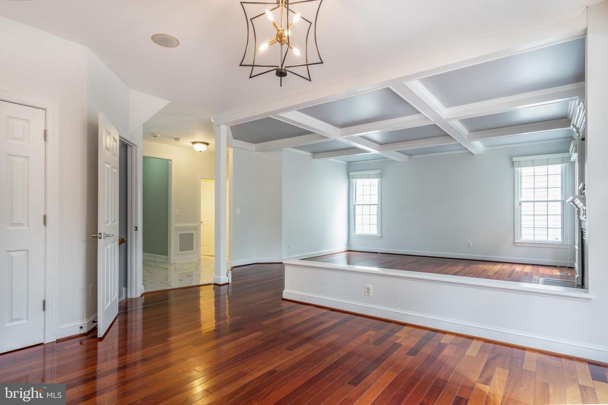 Empty room, Interior, Wood Texture Flooring