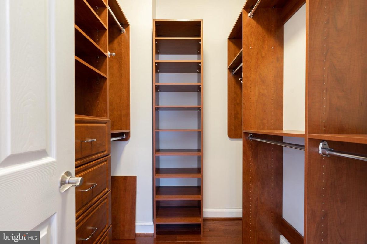Interior, Walk-in Closets, Wood Texture Flooring