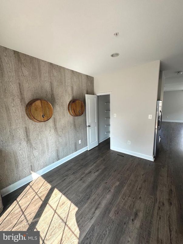 Empty room, Interior, Wood Texture Flooring