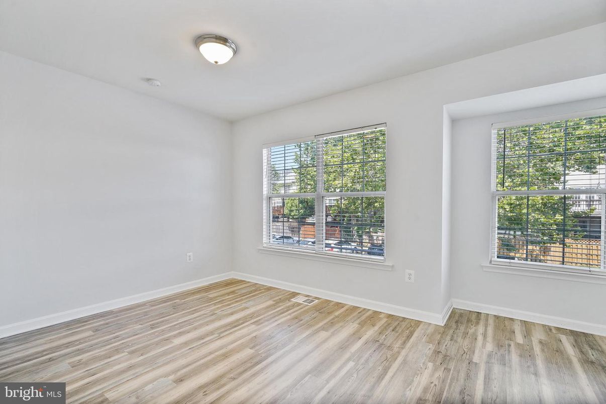 Empty room, Interior, Wood Texture Flooring