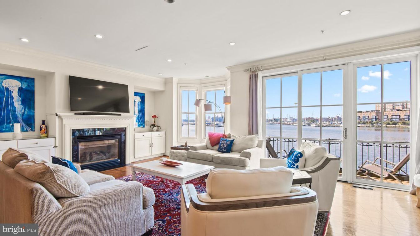 Fireplace, Interior, Living room, Recessed Lighting, Water
