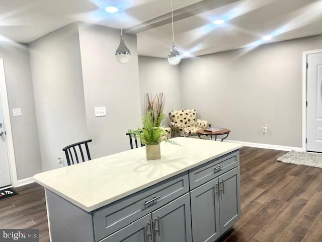 Interior, Pendant Lights, Recessed Lighting, Wood Texture Flooring