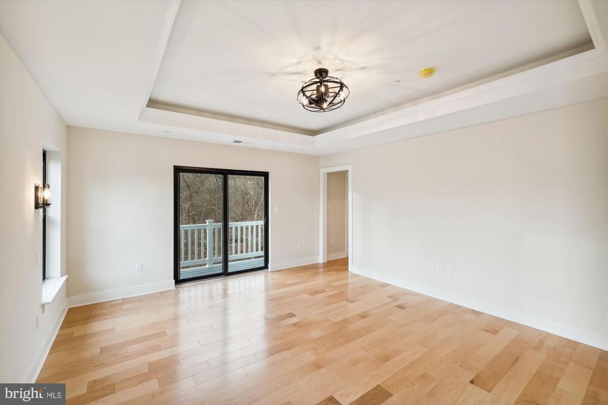 Empty room, Interior, Wood Texture Flooring