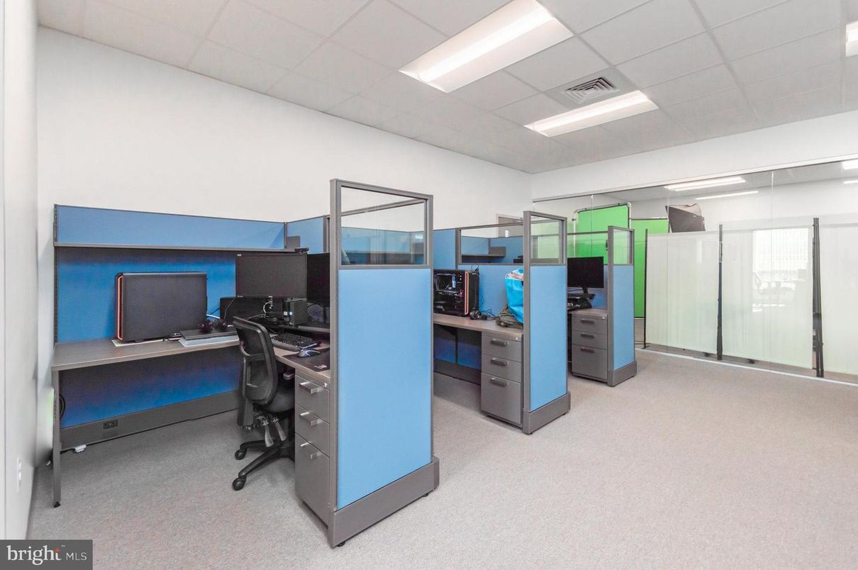 Home Office, Interior, Recessed Lighting
