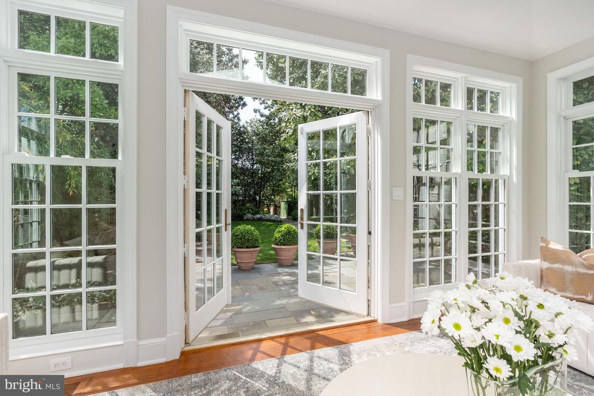 Interior, Sun Room, Wood Texture Flooring