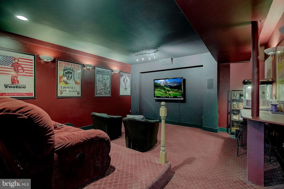 Interior, Recessed Lighting, Theatre Room
