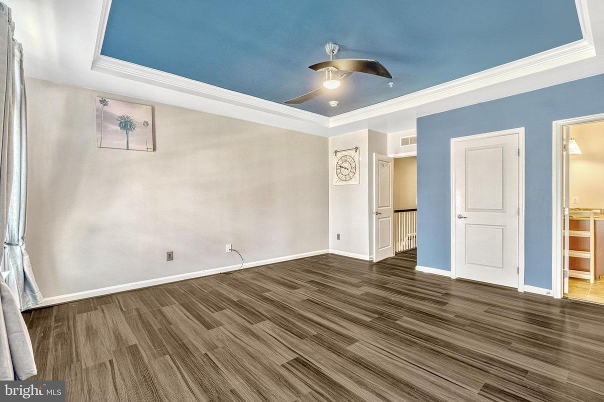 Empty room, Interior, Wood Texture Flooring