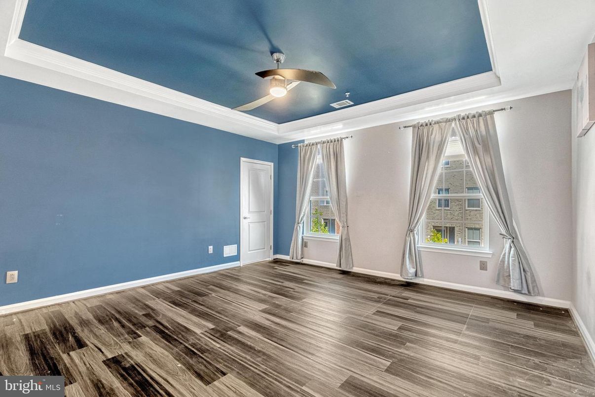 Empty room, Interior, Wood Texture Flooring