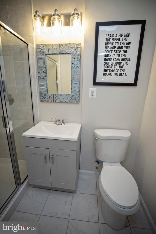 Bathroom, Glass Shower, Interior, Marble