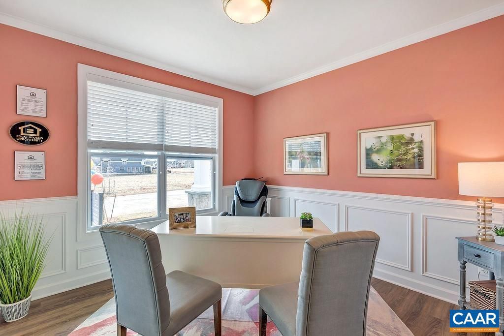 Home Office, Interior, Wood Texture Flooring