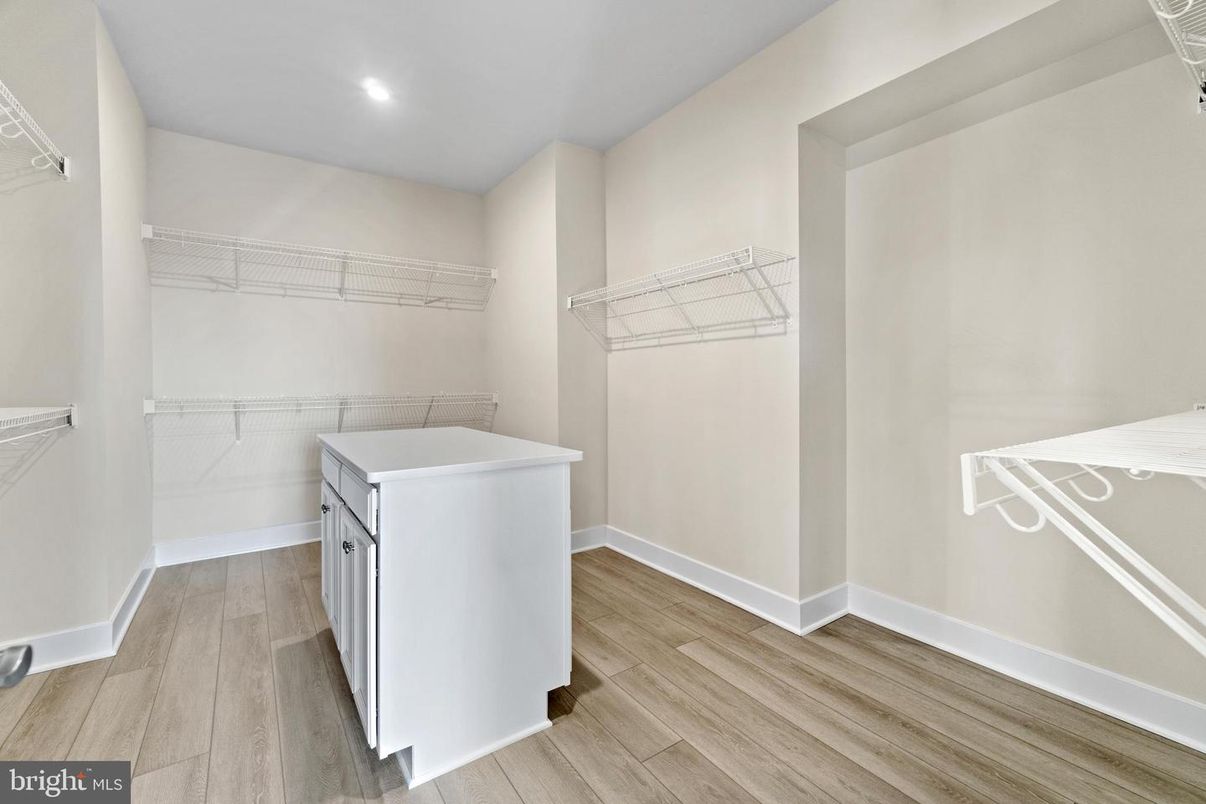 Interior, Recessed Lighting, Walk-in Closets, Wood Texture Flooring