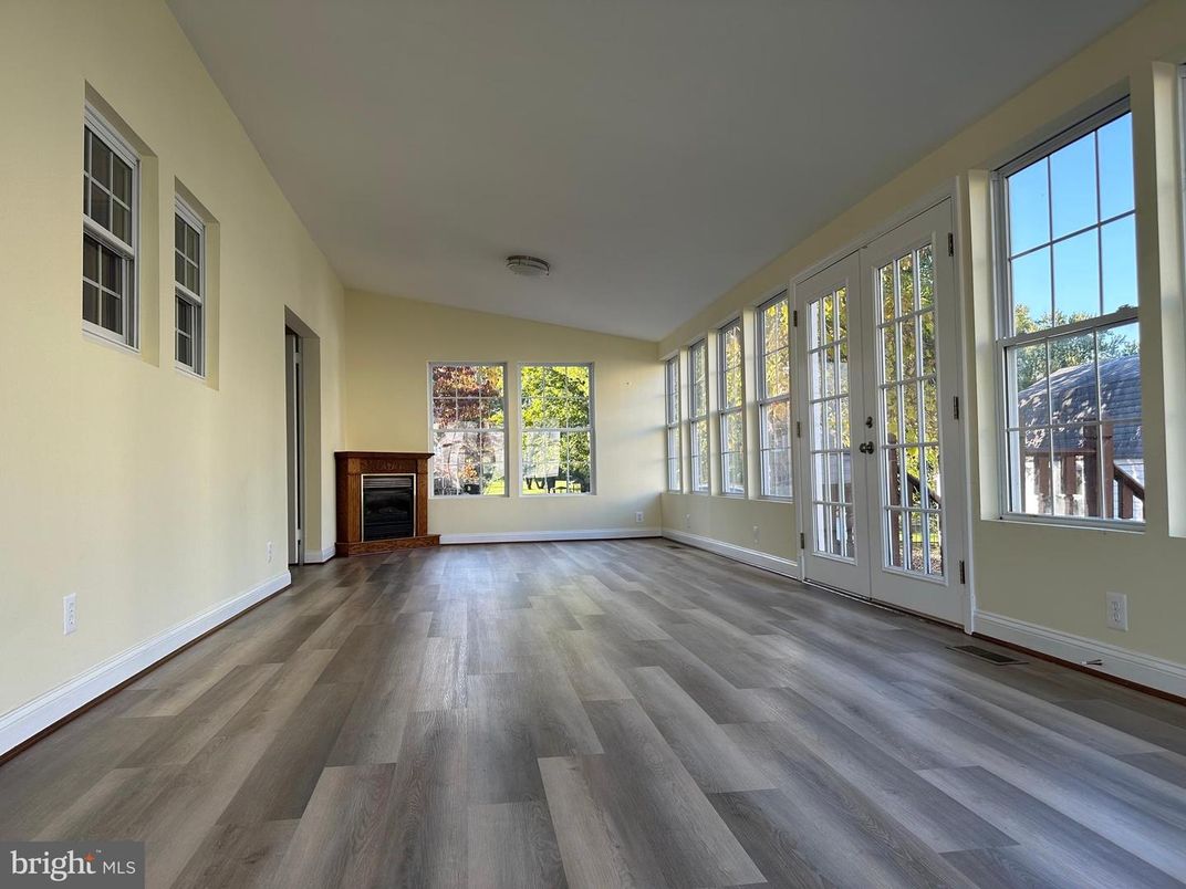 Empty room, Interior, Wood Texture Flooring