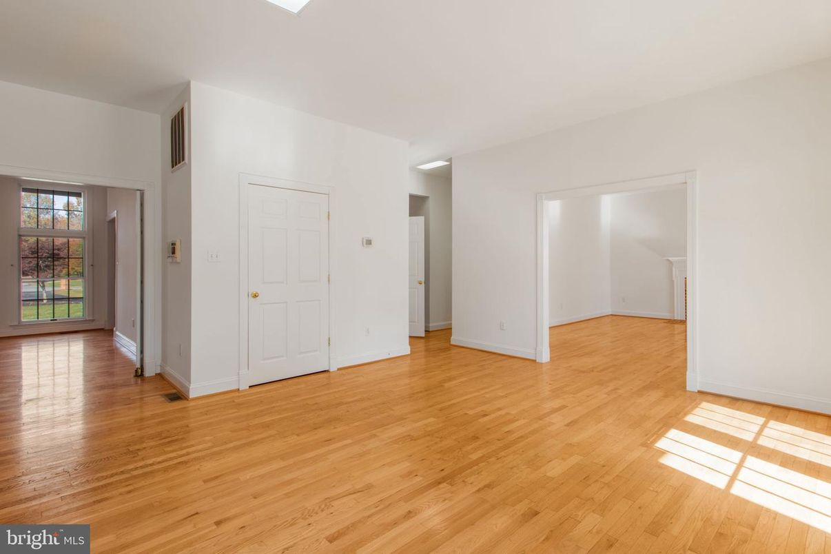Empty room, Interior, Wood Texture Flooring