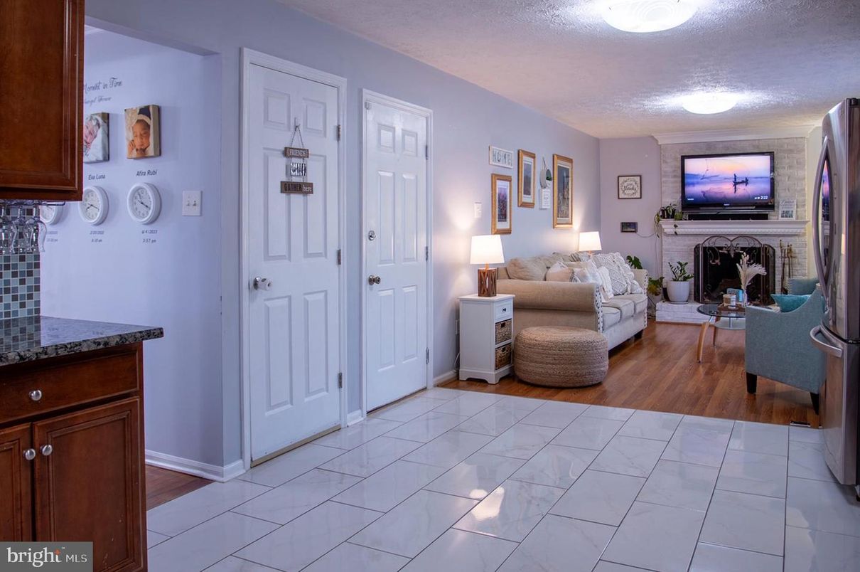 Fireplace, Interior, Living room, Wood Texture Flooring