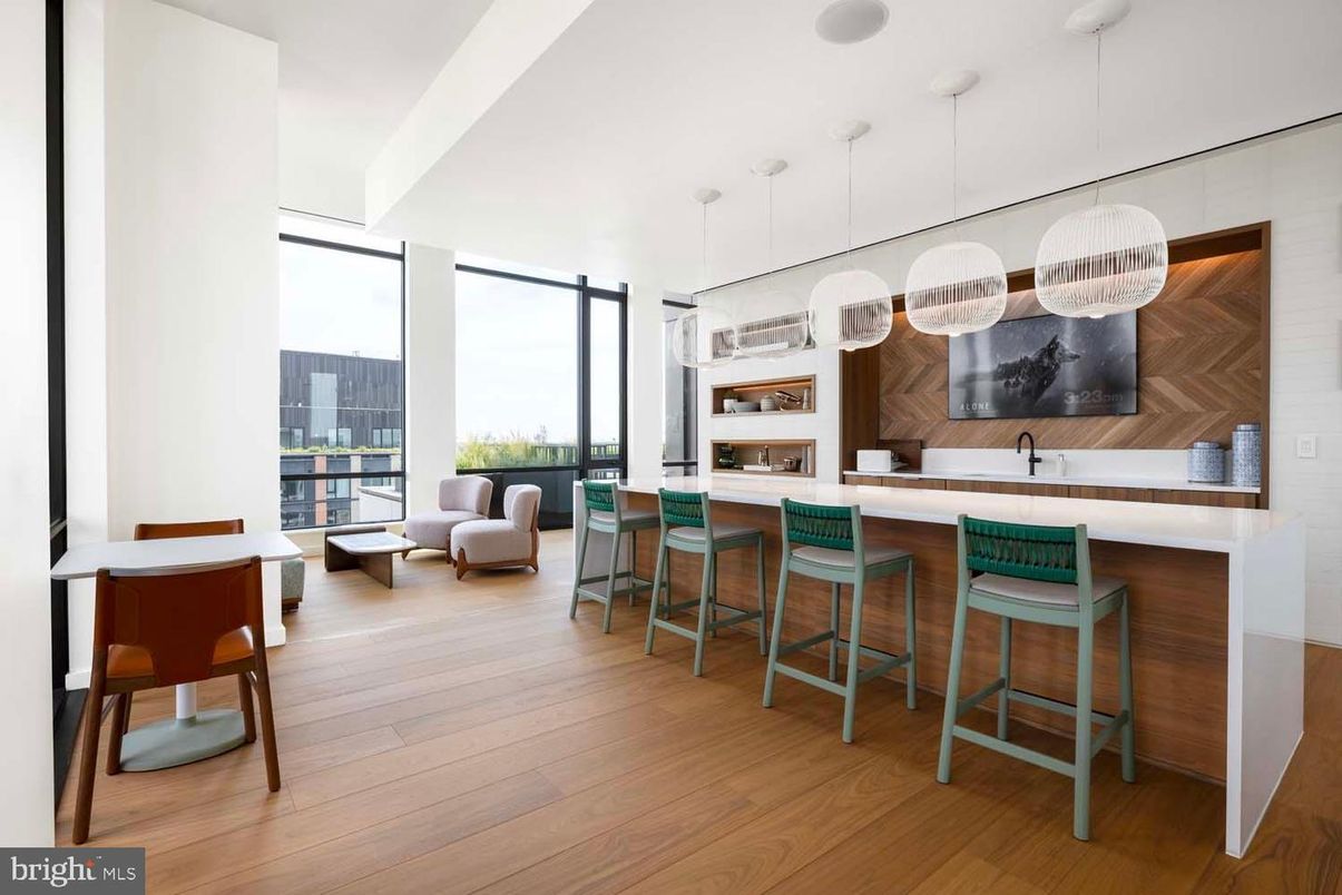 Interior, Pendant Lights, Wood Texture Flooring