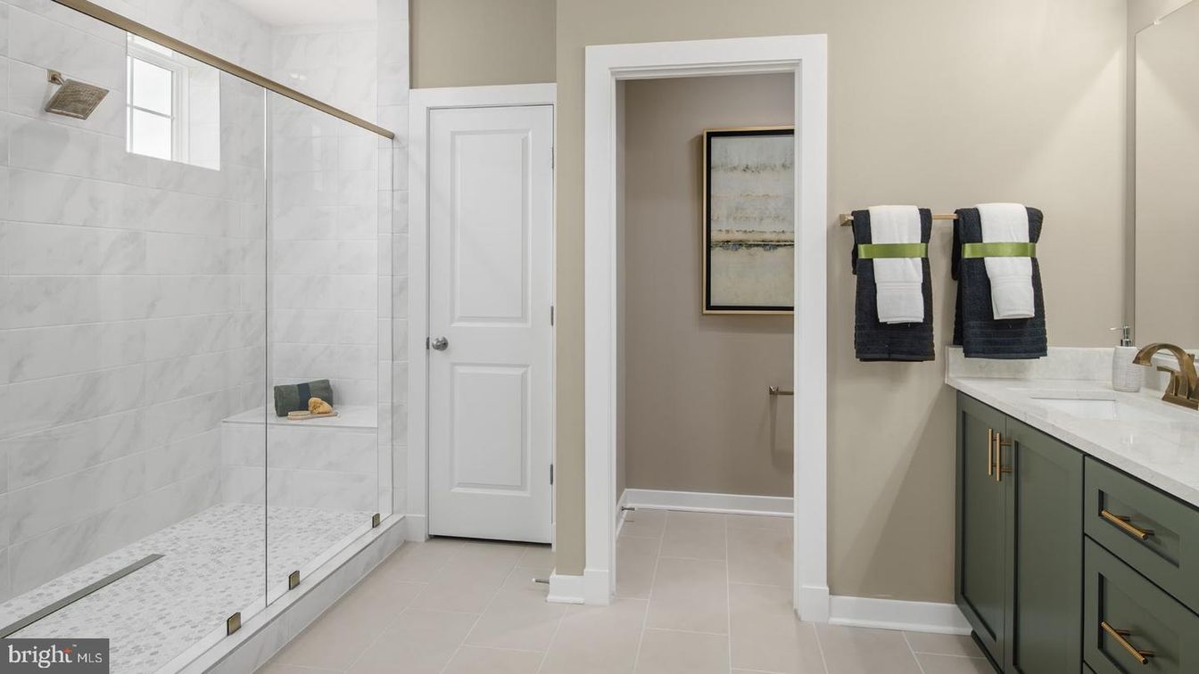 Bathroom, Glass Shower, Interior