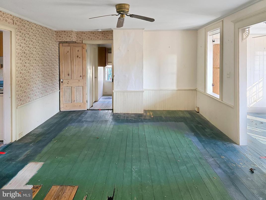 Empty room, Interior, Wood Texture Flooring