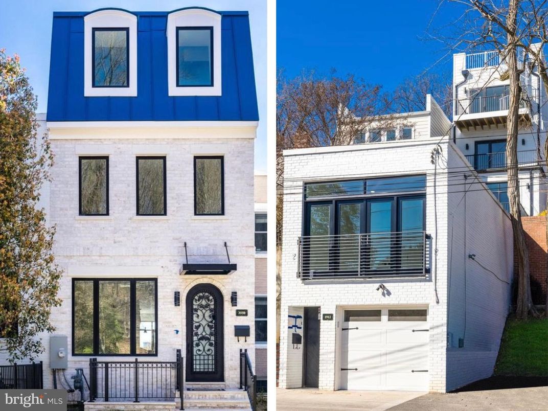 Attached, Exterior, Facade, Rowhouse