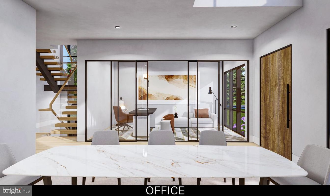 Dining room, Interior, Recessed Lighting