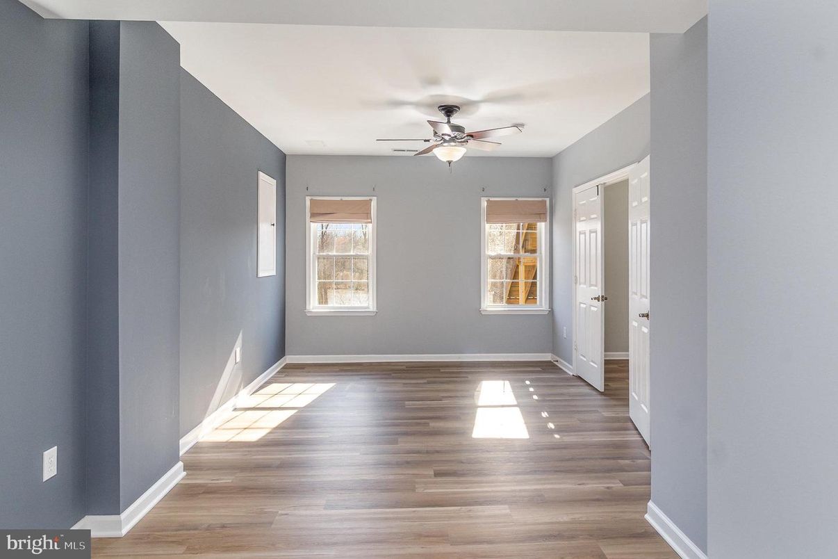 Empty room, Interior, Wood Texture Flooring
