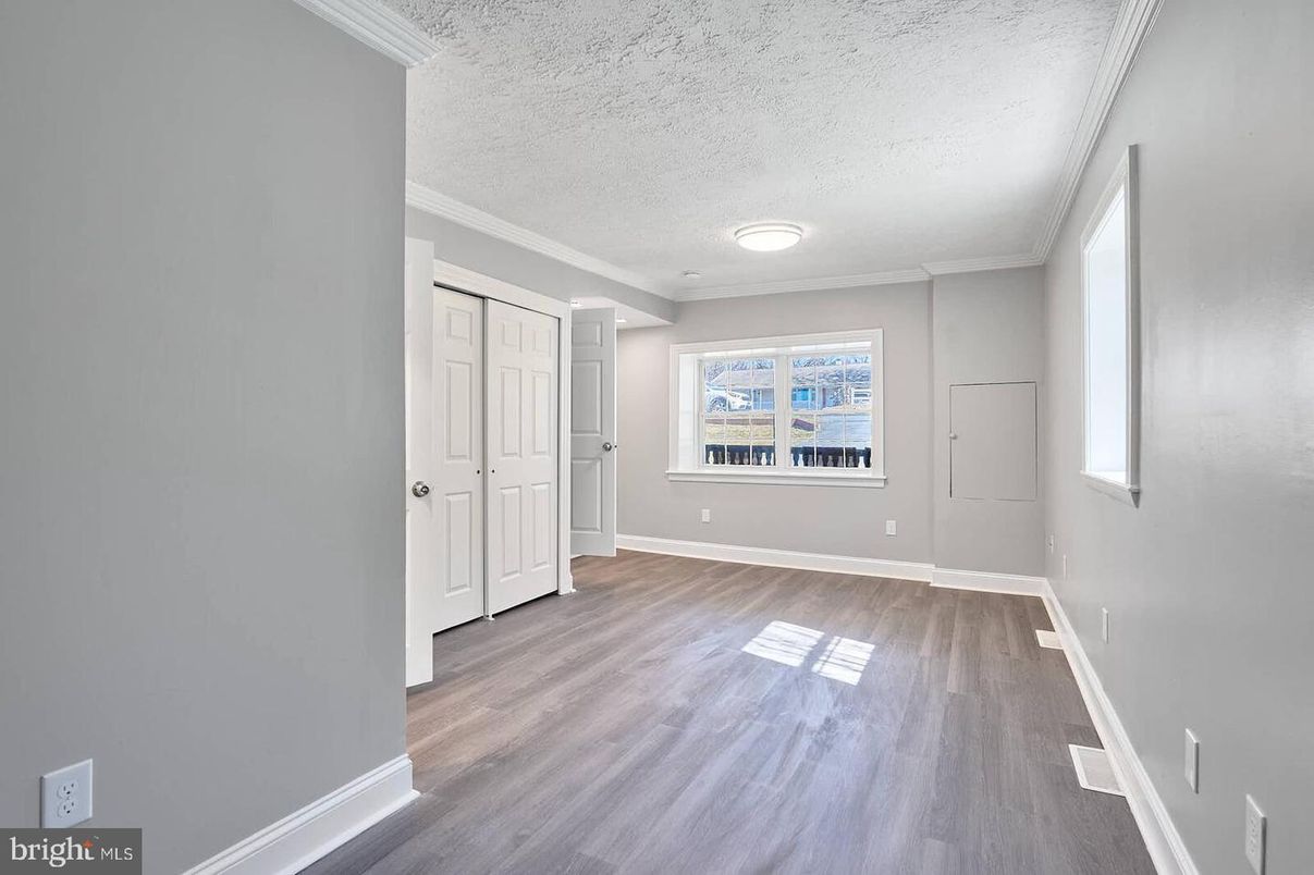 Empty room, Interior, Wood Texture Flooring