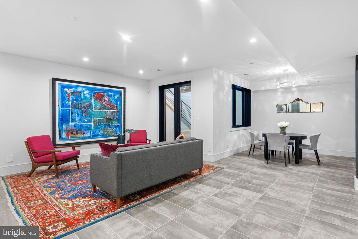 Dining room, Interior, Living room, Recessed Lighting