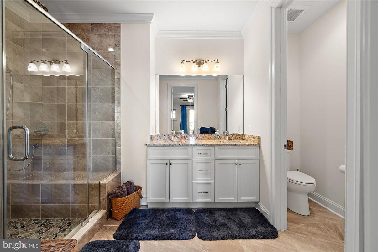 Bathroom, Glass Shower, Interior