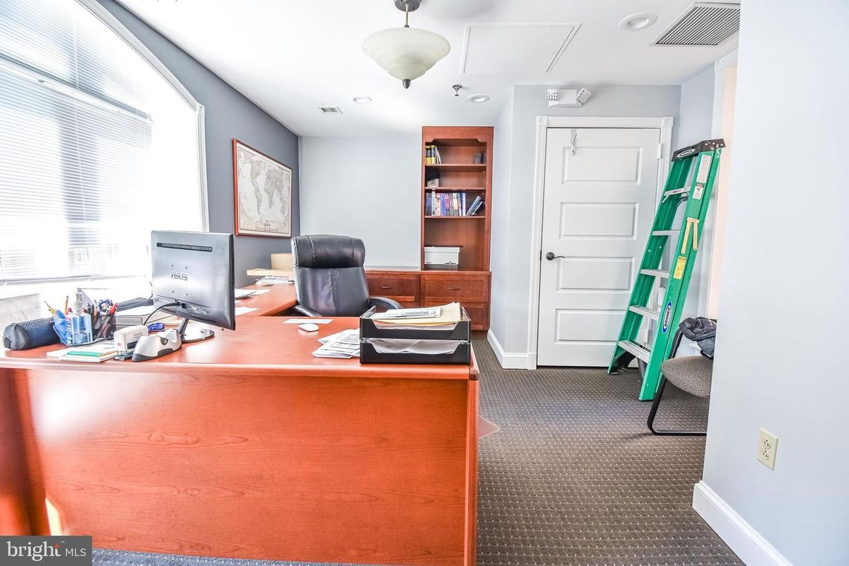 Home Office, Interior, Recessed Lighting