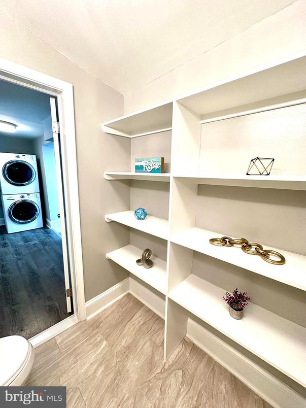 Interior, Walk-in Closets, Wood Texture Flooring