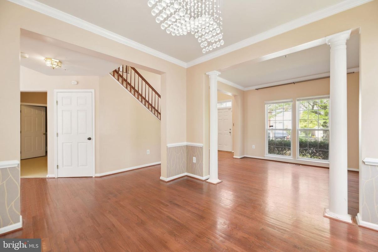 Empty room, Interior, Wood Texture Flooring