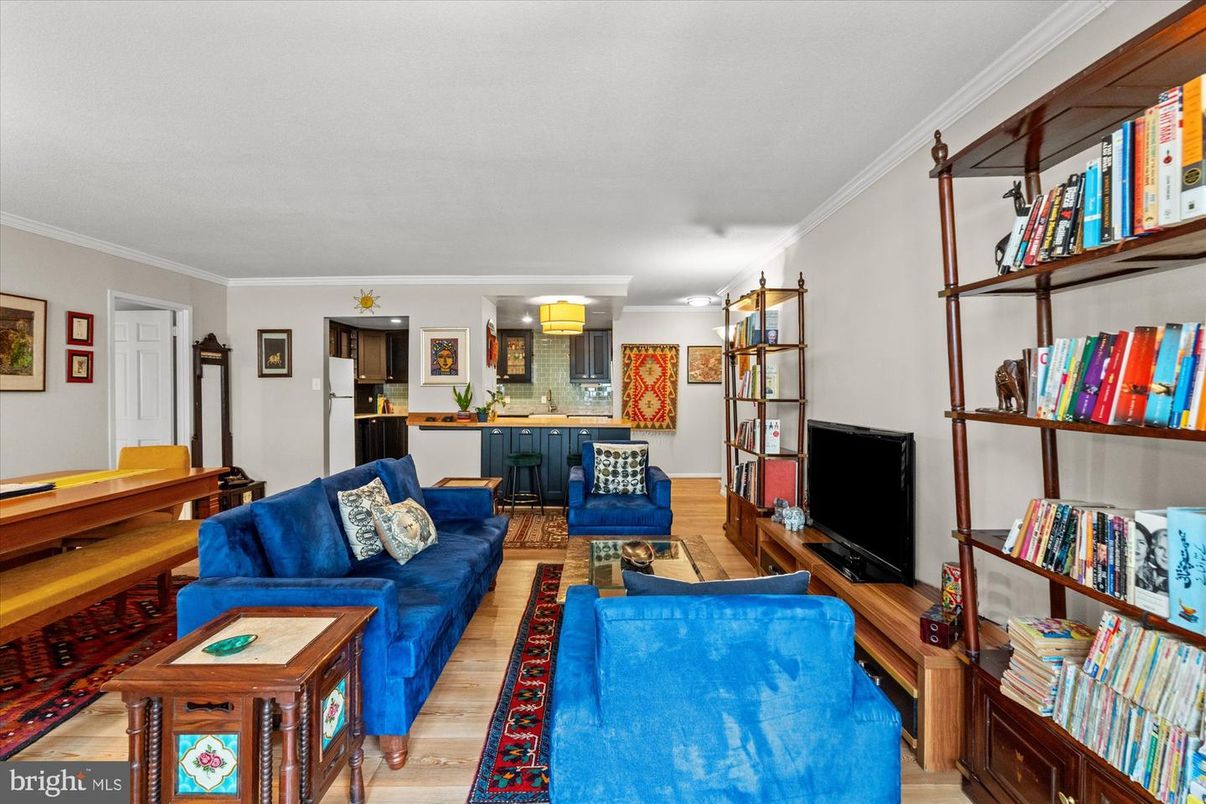 Interior, Kitchen, Living room, Wood Texture Flooring