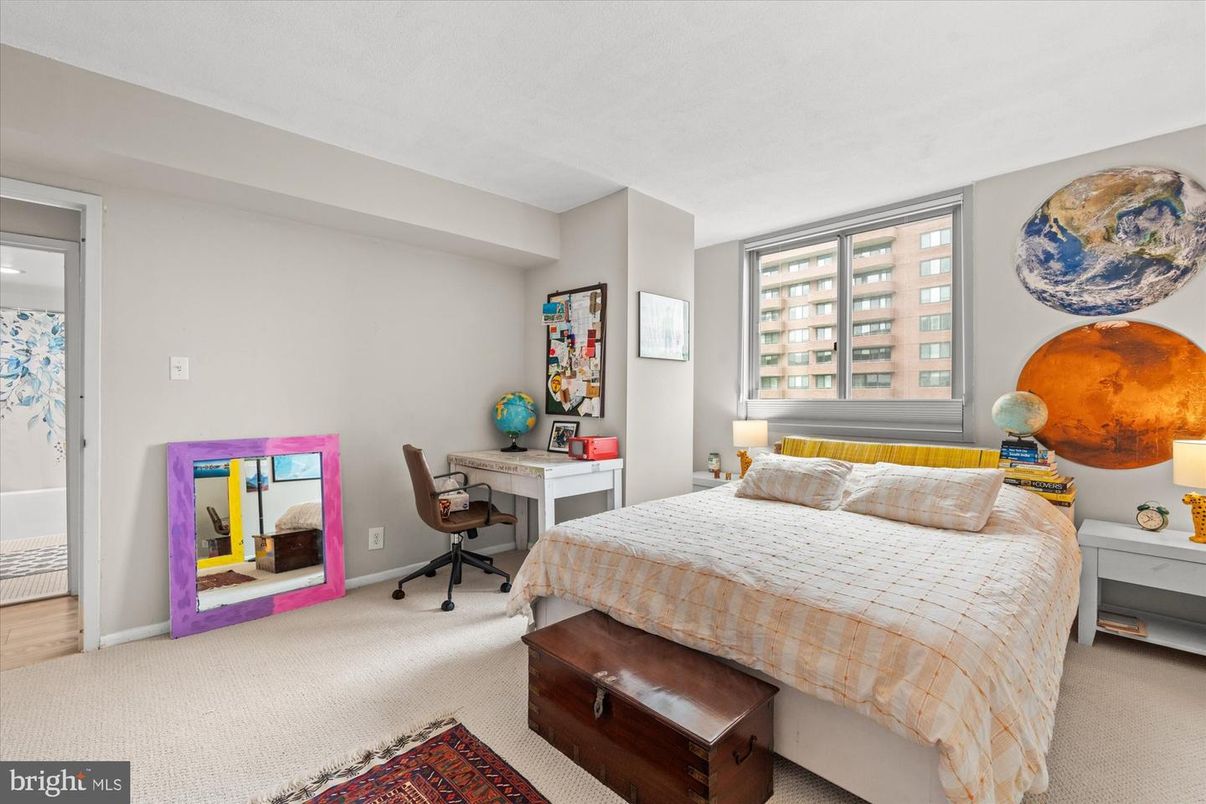 Bedroom, Home Office, Interior