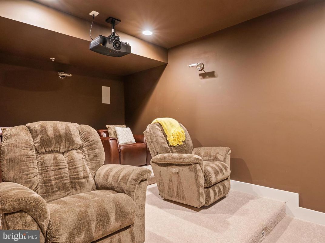 Interior, Recessed Lighting, Theatre Room