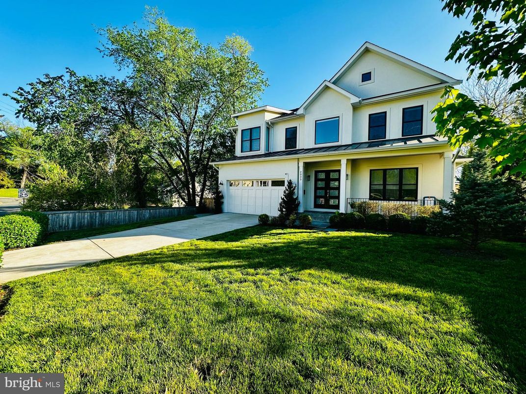 Attached, Backyard, Exterior, Facade, Farmhouse