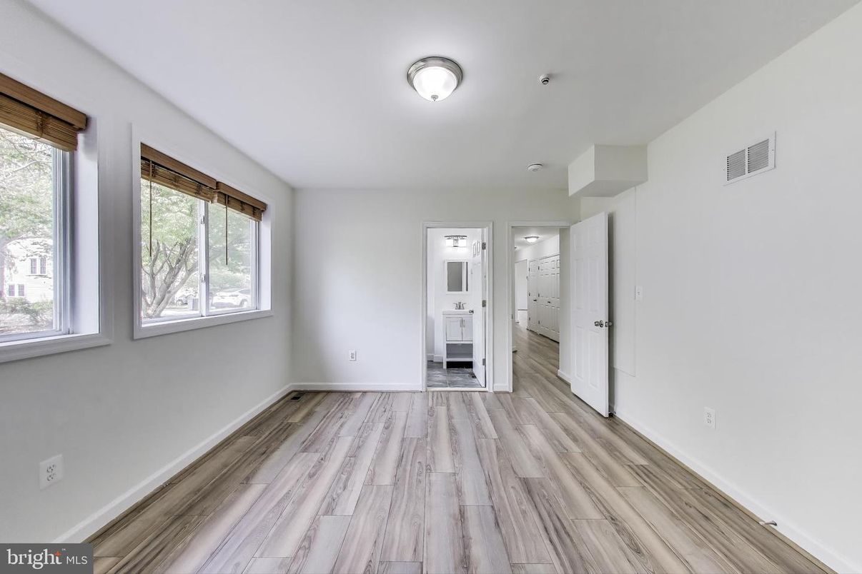 Empty room, Interior, Wood Texture Flooring