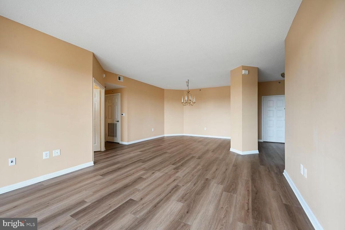 Empty room, Interior, Wood Texture Flooring