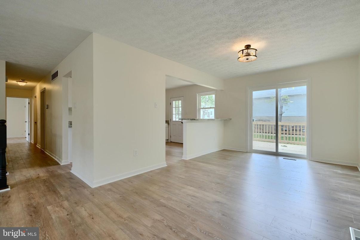 Empty room, Interior, Wood Texture Flooring