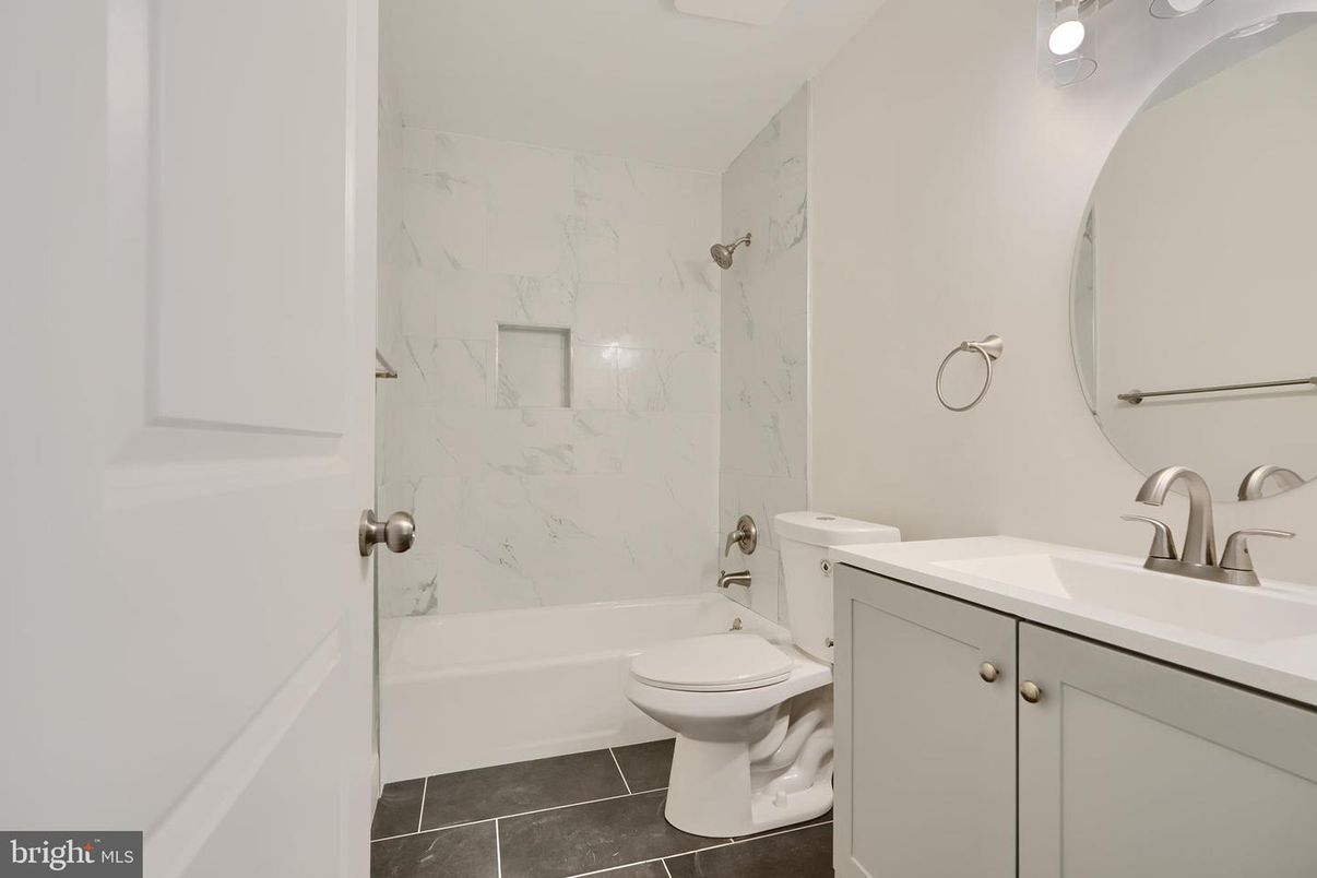 Bathroom, Interior, Marble Walls